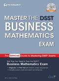 Cover: Master the DSST Business Mathematics Exam - Peterson's