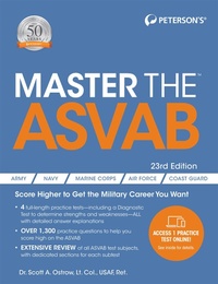 Enlarge image Cover: Master the ASVAB - Peterson's