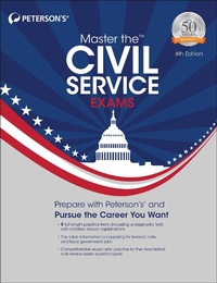 Enlarge image Cover: Master the Civil Service Exams - Peterson's