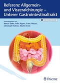 Cover: Referenz Allgemein- und Viszeralchirurgie: Unterer Gastrointestinaltrakt - Thieme
