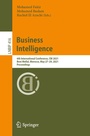 Cover: Business Intelligence - Springer