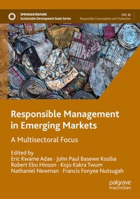 Enlarge image Cover: Responsible Management in Emerging Markets - Palgrave Macmillan