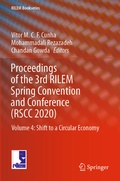 Cover: Proceedings of the 3rd RILEM Spring Convention and Conference (RSCC 2020) - Springer