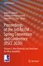 Cover: Proceedings of the 3rd RILEM Spring Convention and Conference (RSCC 2020) - Springer