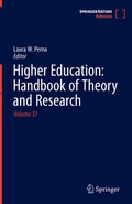 Cover: Higher Education: Handbook of Theory and Research - Springer
