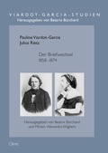 Cover: Der Briefwechsel 1858 - 1874 - Georg Olms Verlag