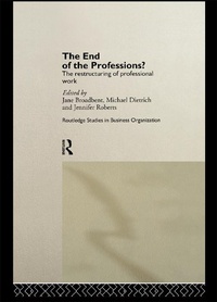 Enlarge image Cover: The End of the Professions? - Routledge