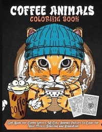 Enlarge image Cover: Coffee Animals Coloring Book - erika ile