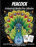 Cover: Peacock Coloring Book For Adults - erika ile