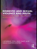Cover: Domestic and Sexual Violence and Abuse - Routledge