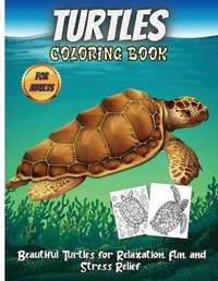 Enlarge image Cover: Turtles Coloring Book For Adults - erika ile