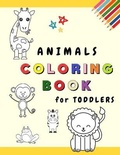 Cover: Animals Coloring Book for Toddlers - Denisa Marinescu