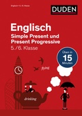Cover: Englisch in 15 Min - Simple Present und Present Progressive 5./6. Klasse - Duden