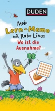 Cover: Mein Lern-Memo mit Rabe Linus - Wo ist die Ausnahme? - Duden