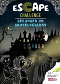 Cover: Escape-Buch f&uuml;r Grundschulkinder: Escape Challenge: Gefangen im Gruselschloss - Carlsen