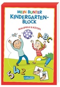 Cover: R&auml;tseln f&uuml;r Kita-Kinder: Mein bunter Kindergarten-Block: Malspiele und R&auml;tsel - Carlsen