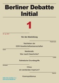Cover: Vor der Abwicklung - WeltTrends