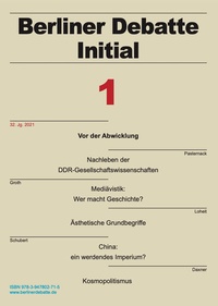 Enlarge image Cover: Vor der Abwicklung - WeltTrends