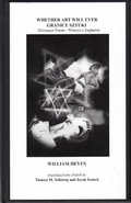 Cover: Whether Art Will Ever / Granice Sztuki: Holocaust Poems / Wiersze O Zagladzie - Cross-Cultural Communications / New Feral Press