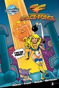 Cover: Stormy Daniels: Space Force #3 - TidalWave Productions
