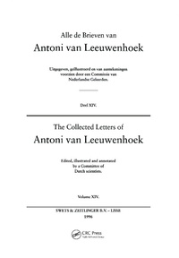 Abbildung von: The Collected Letters of Antoni Van Leeuwenhoek - Volume 14 - CRC Press