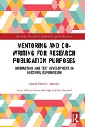 Cover: Mentoring and Co-Writing for Research Publication Purposes - Routledge
