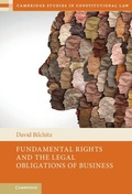 Cover: Fundamental Rights and the Legal Obligations of Business - Cambridge University Press