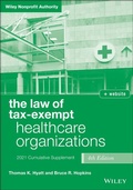 Cover: The Law of Tax-Exempt Healthcare Organizations - Wiley-Scrivener