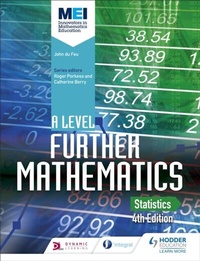 Enlarge image Cover: MEI A Level Further Mathematics Statistics 4th Edition - Hodder Education