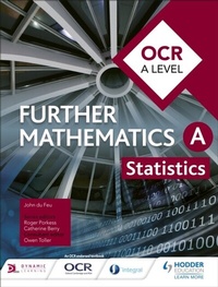 Enlarge image Cover: OCR A Level Further Mathematics Statistics - Hodder Education