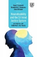 Cover: Neurodisability and the Criminal Justice System - Edward Elgar Publishing