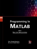 Cover: Programming In Matlab With Real Life Applications - HP HAMILTON LIMITED