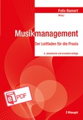 Cover: Musikmanagement - Haupt Verlag