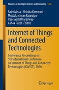 Cover: Internet of Things and Connected Technologies - Springer