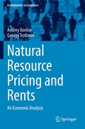Bild: Natural Resource Pricing and Rents - Springer
