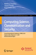 Cover: Computing Science, Communication and Security - Springer