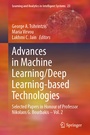 Cover: Advances in Machine Learning/Deep Learning-based Technologies - Springer