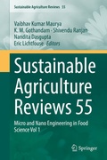 Cover: Sustainable Agriculture Reviews 55 - Springer