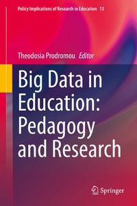 Enlarge image Cover: Big Data in Education: Pedagogy and Research - Springer