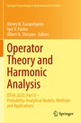 Cover: Operator Theory and Harmonic Analysis - Springer