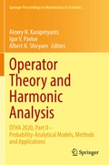 Cover: Operator Theory and Harmonic Analysis - Springer