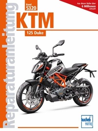 Abbildung von: KTM 125 Duke ab Modelljahr 2011 und RC 125 ab Modelljahr 2014 - Bucheli