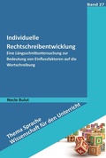 Cover: Individuelle Rechtschreibentwicklung - Schneider bei wbv