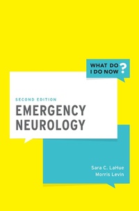 Abbildung von: Emergency Neurology - OUP eBook