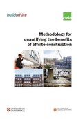 Cover: Methodology for quantifying the benefits of offsite construction (C792F) 2020 - CIRIA