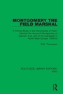 Cover: Montgomery the Field Marshal - Routledge