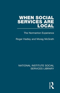 Enlarge image Cover: When Social Services are Local - Routledge