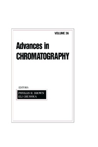 Abbildung von: Advances in Chromatography - CRC Press