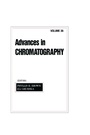 Cover: Advances in Chromatography - CRC Press