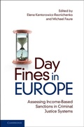 Cover: Day Fines in Europe - Cambridge University Press